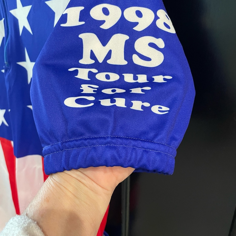 Vintage MS cycling jersey - Picture 2 of 4
